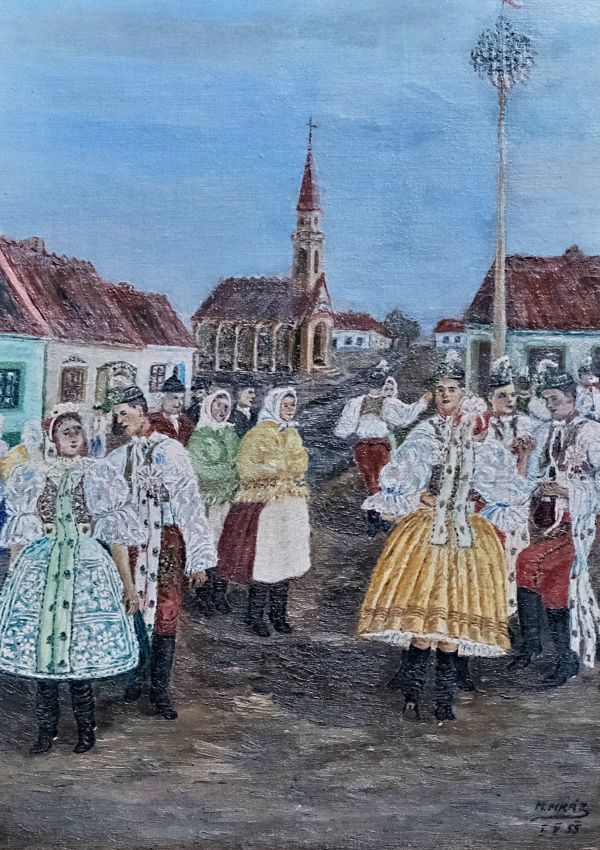 Miloslav Mráz - Pod májů ve Tvrdonicích