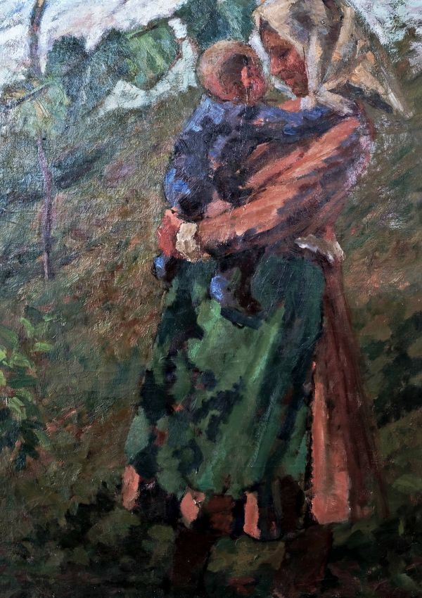 Jaroslav Blažek – Žena s dítětem
