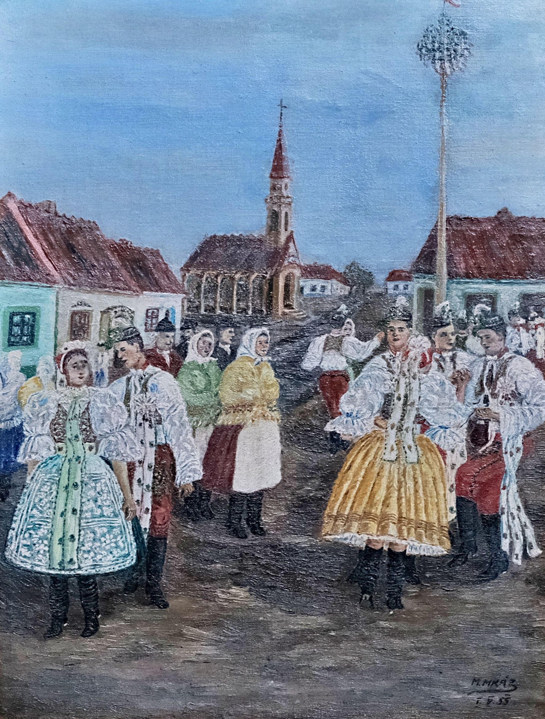 Miloslav Mráz - Pod májů ve Tvrdonicích