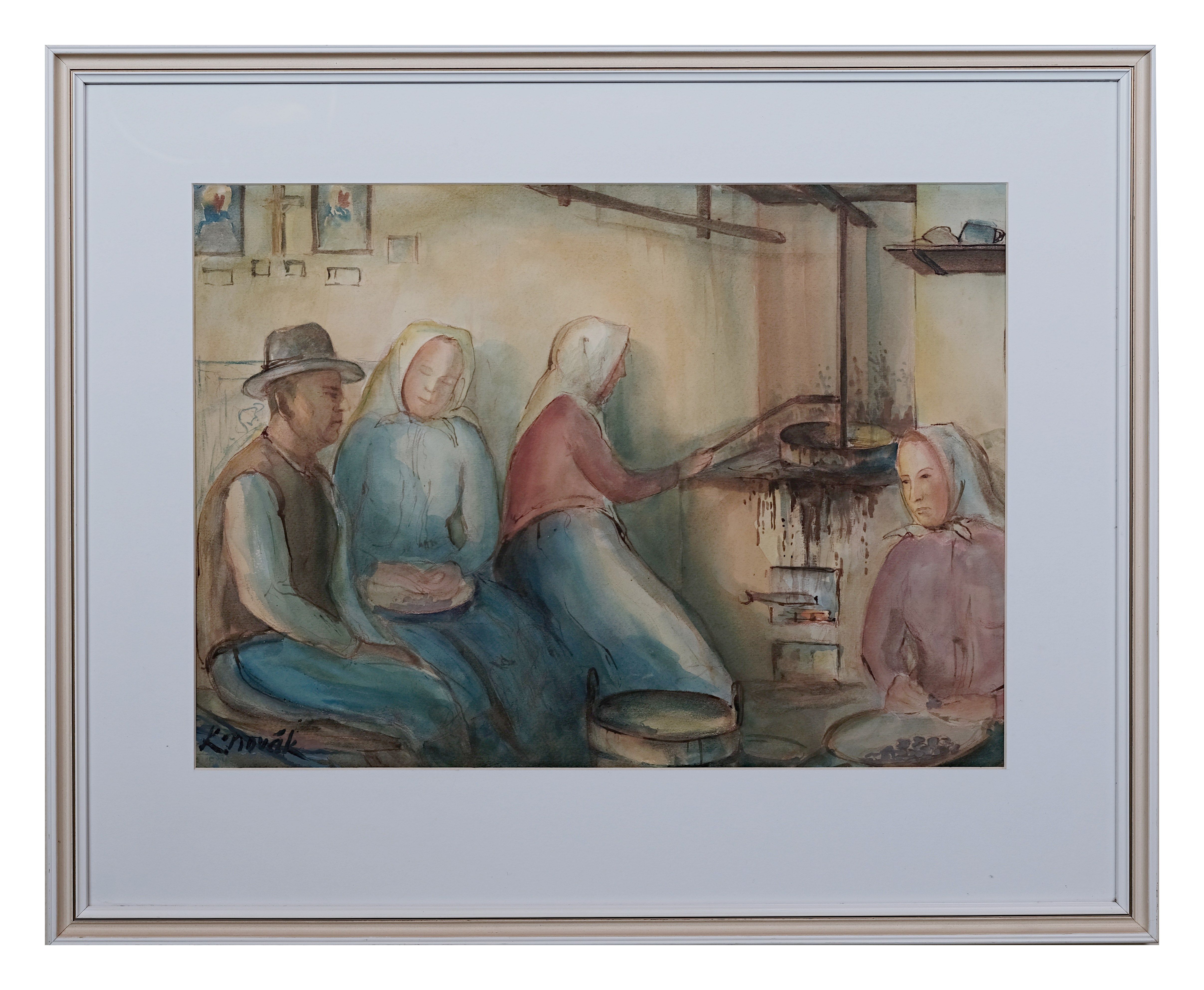 Karel Novák – Vaření trnek na Podluží