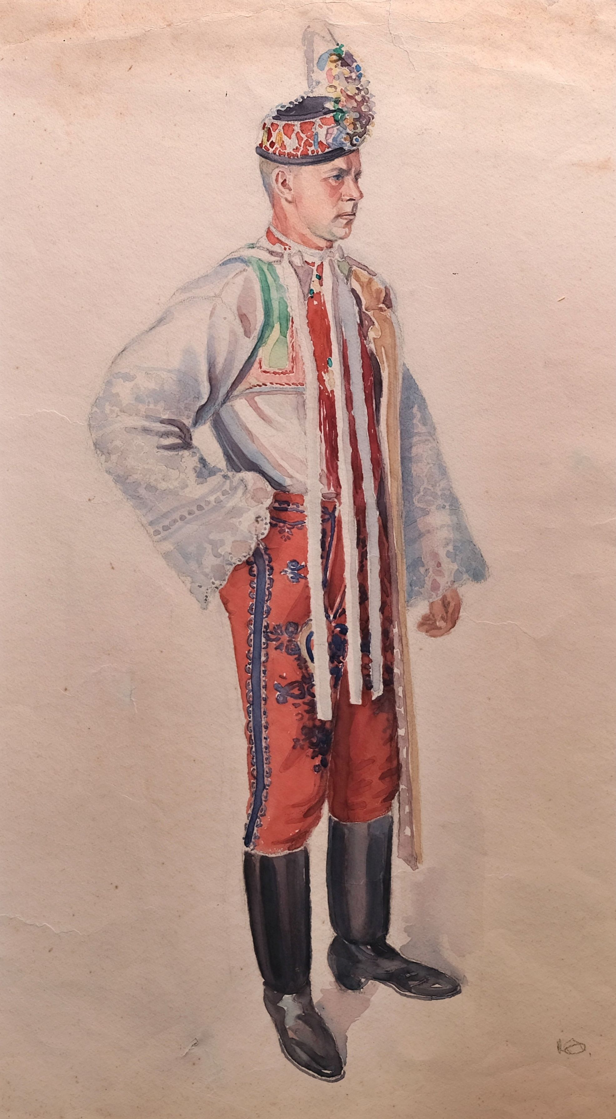 Karel Božek – Šohaj ze Staré Břeclavi v lajblu