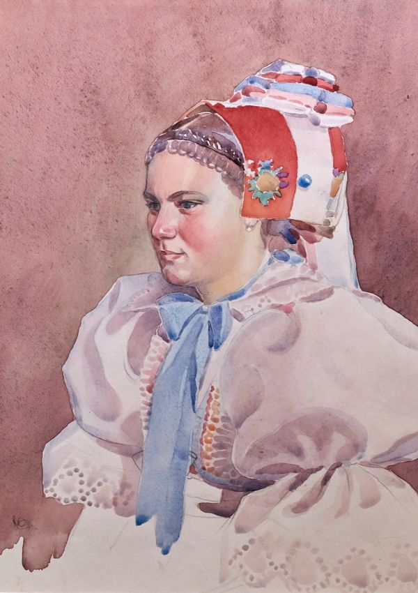 Karel Božek – Děvče v kokeši II.