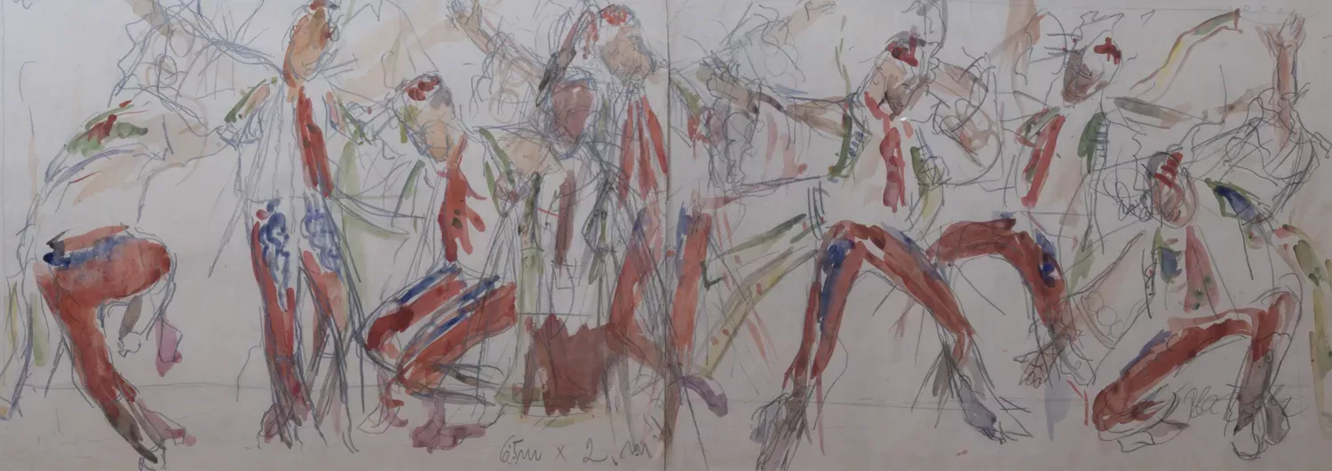 Jaroslav Blažek – Studie tance – Verbíři