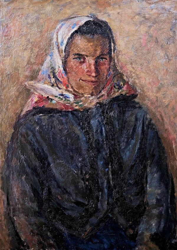 Jaroslav Blažek – Děvče v šátku