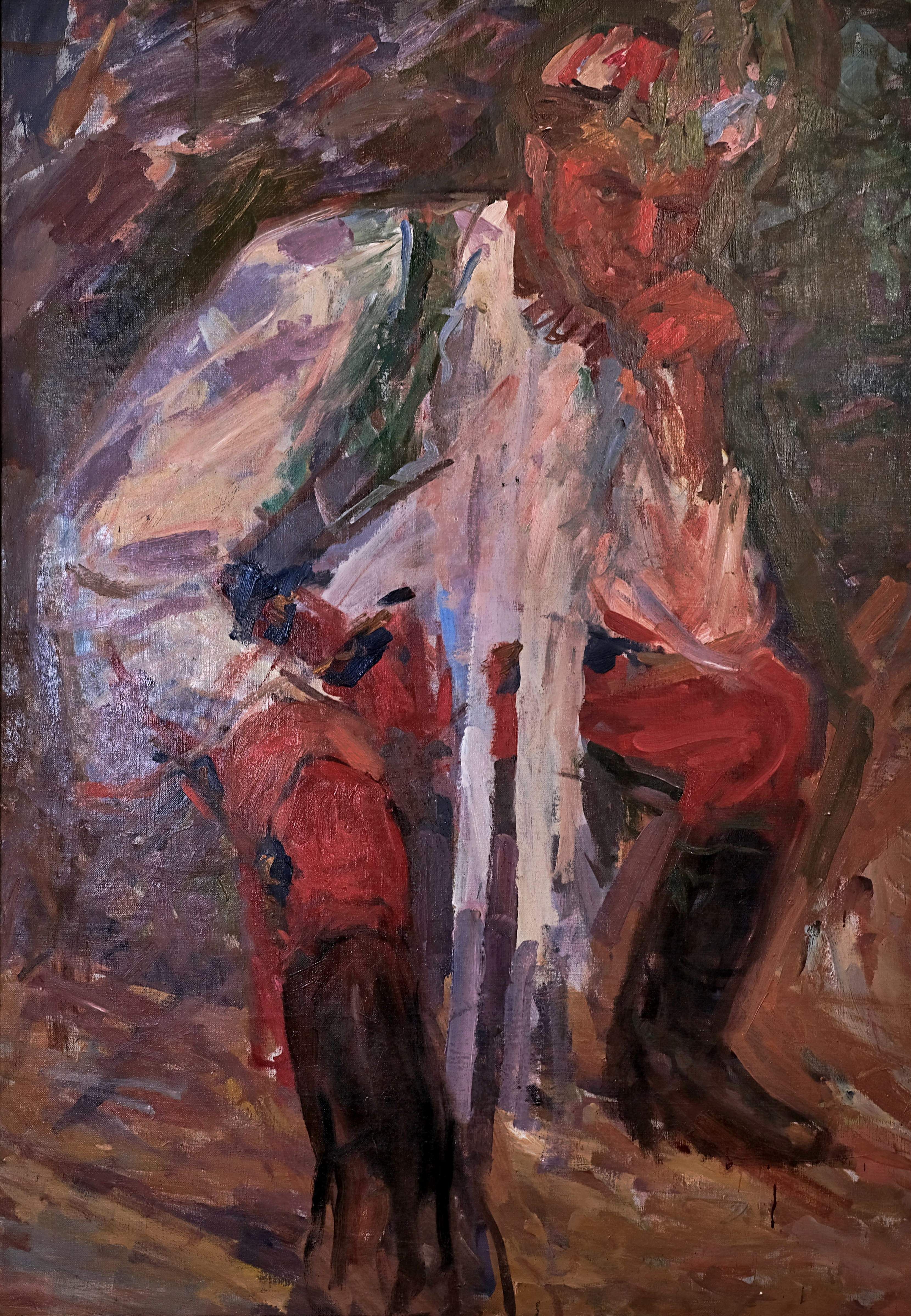 Jaroslav Blažek – Sedící šohaj