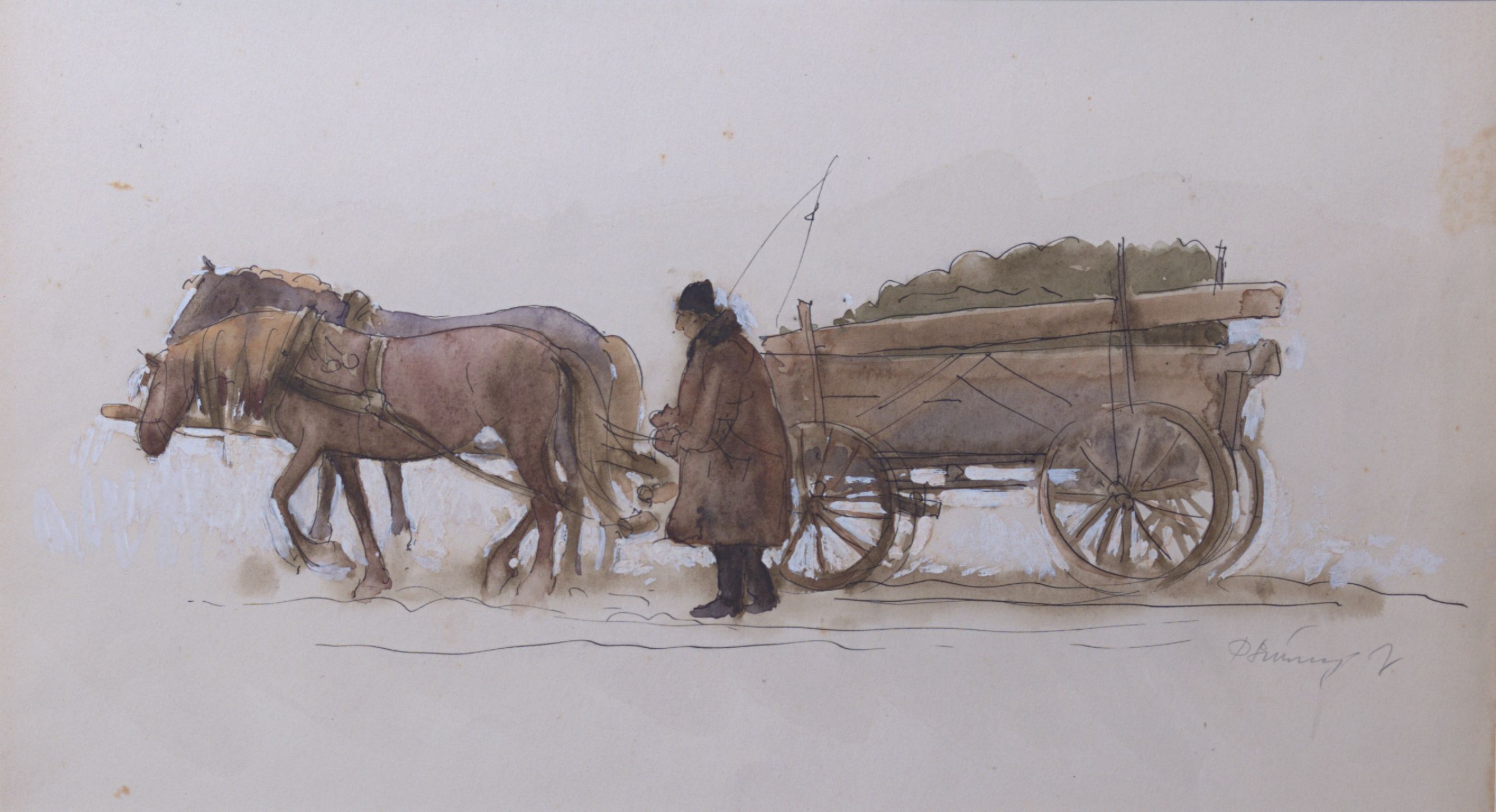 Josef Pšurný – Muž s vozem