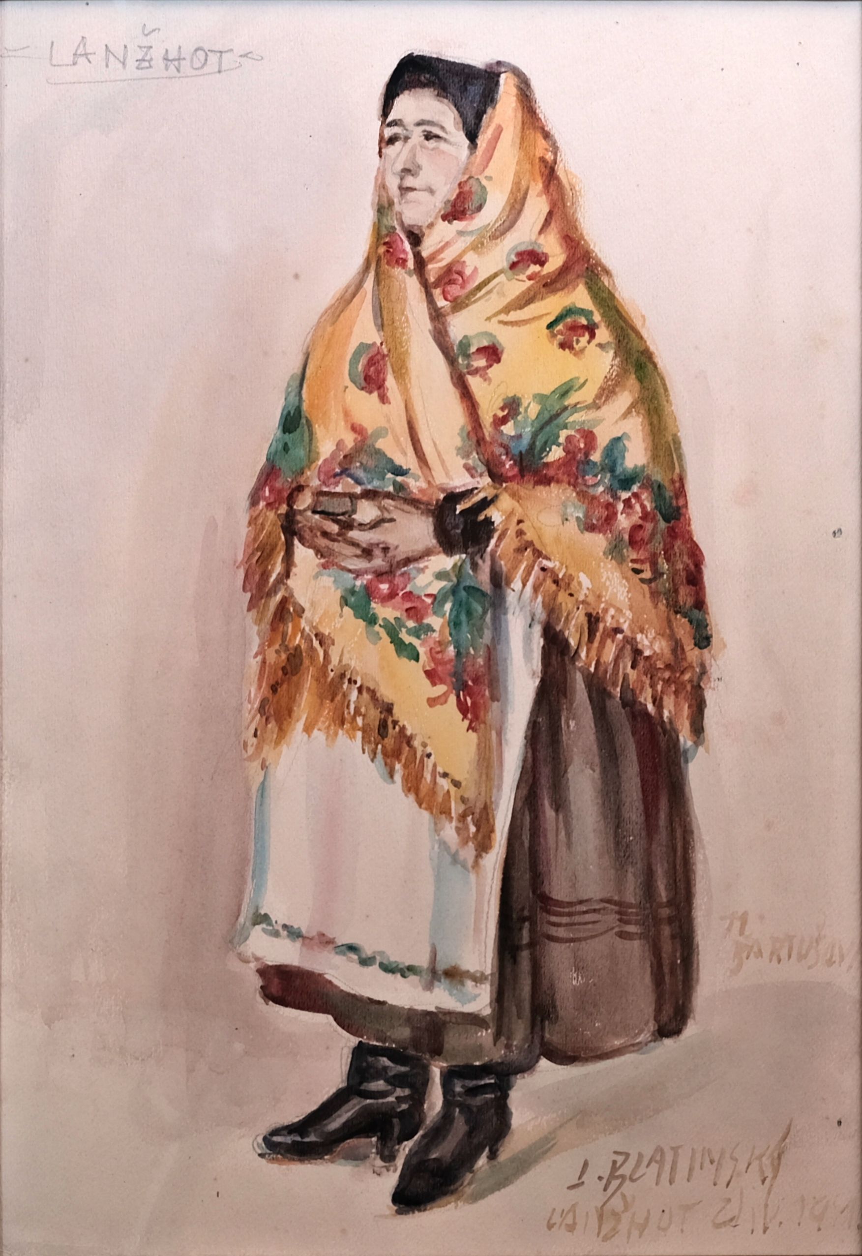 Josef Korejz Blatinský – Bartošová z Lanžhota ve vlňáku