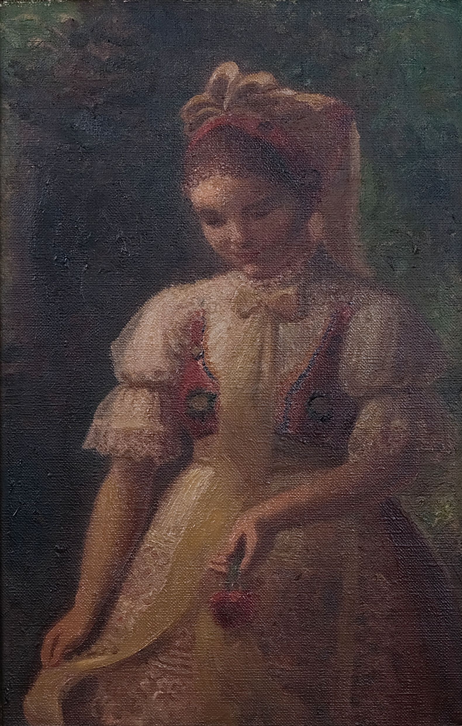 Josef Konečný „Žar“ – Děvče v rožkách