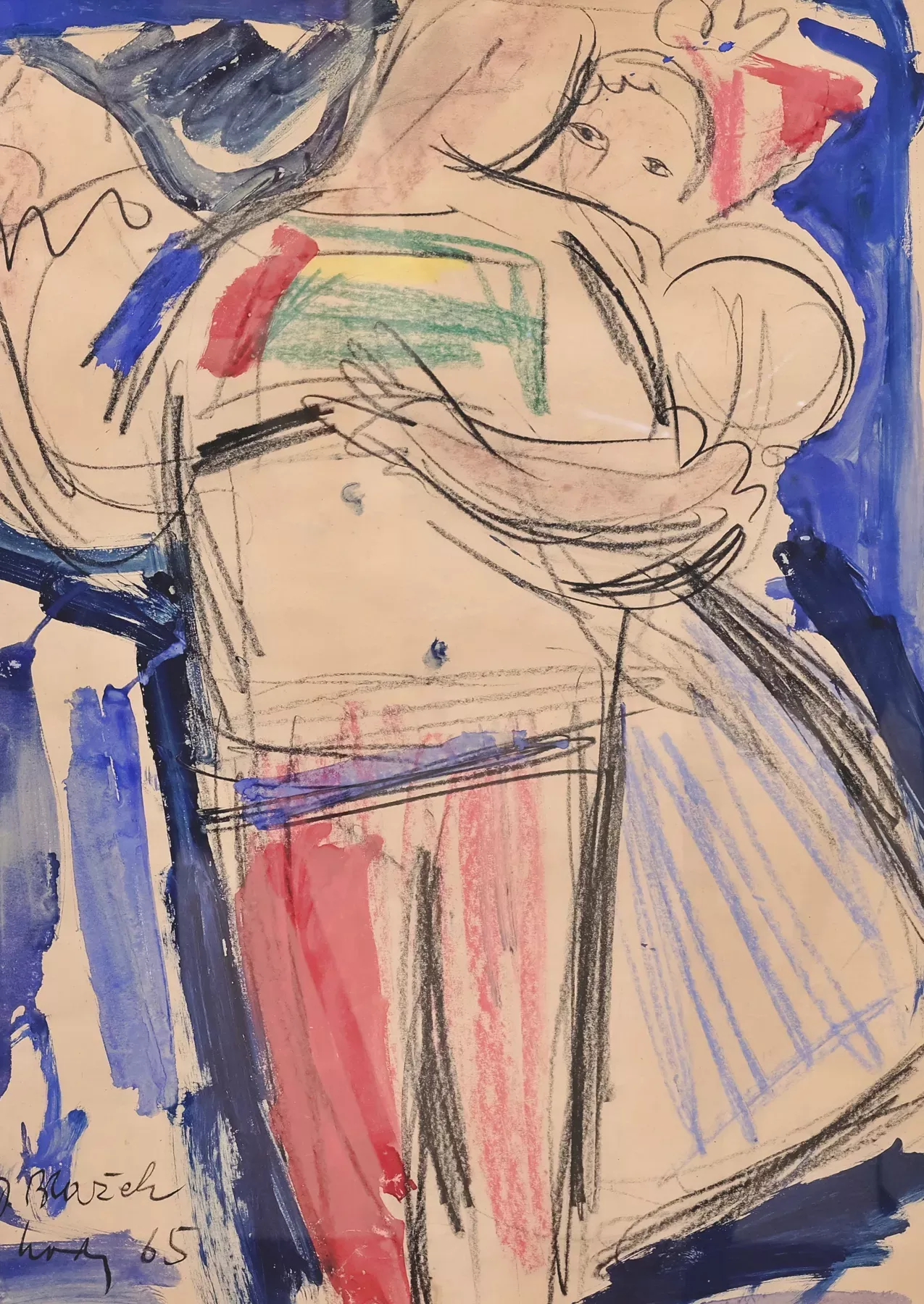 Jaroslav Blažek – Studie tance – Třasák