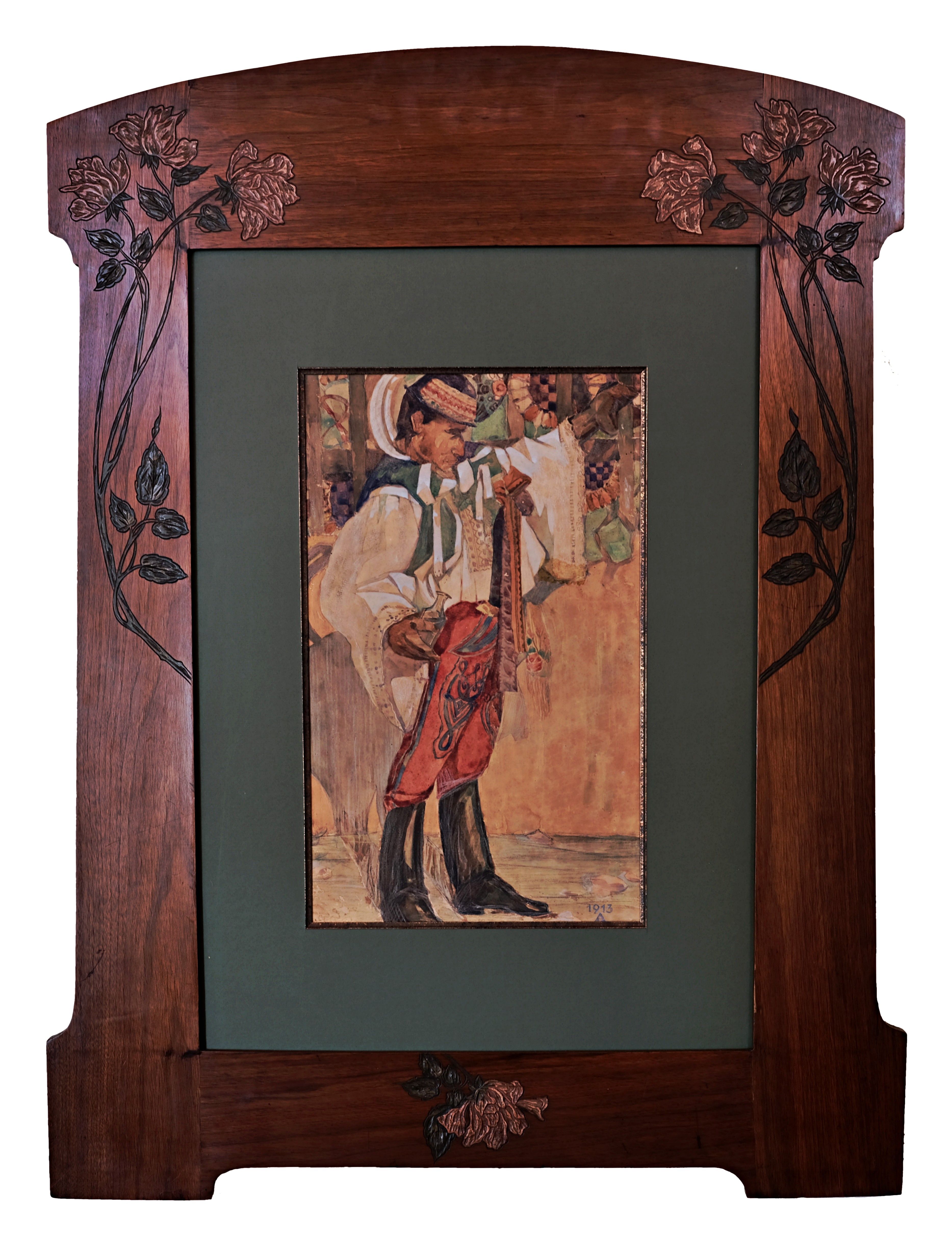 Signováno A. B. – Opilý šohaj