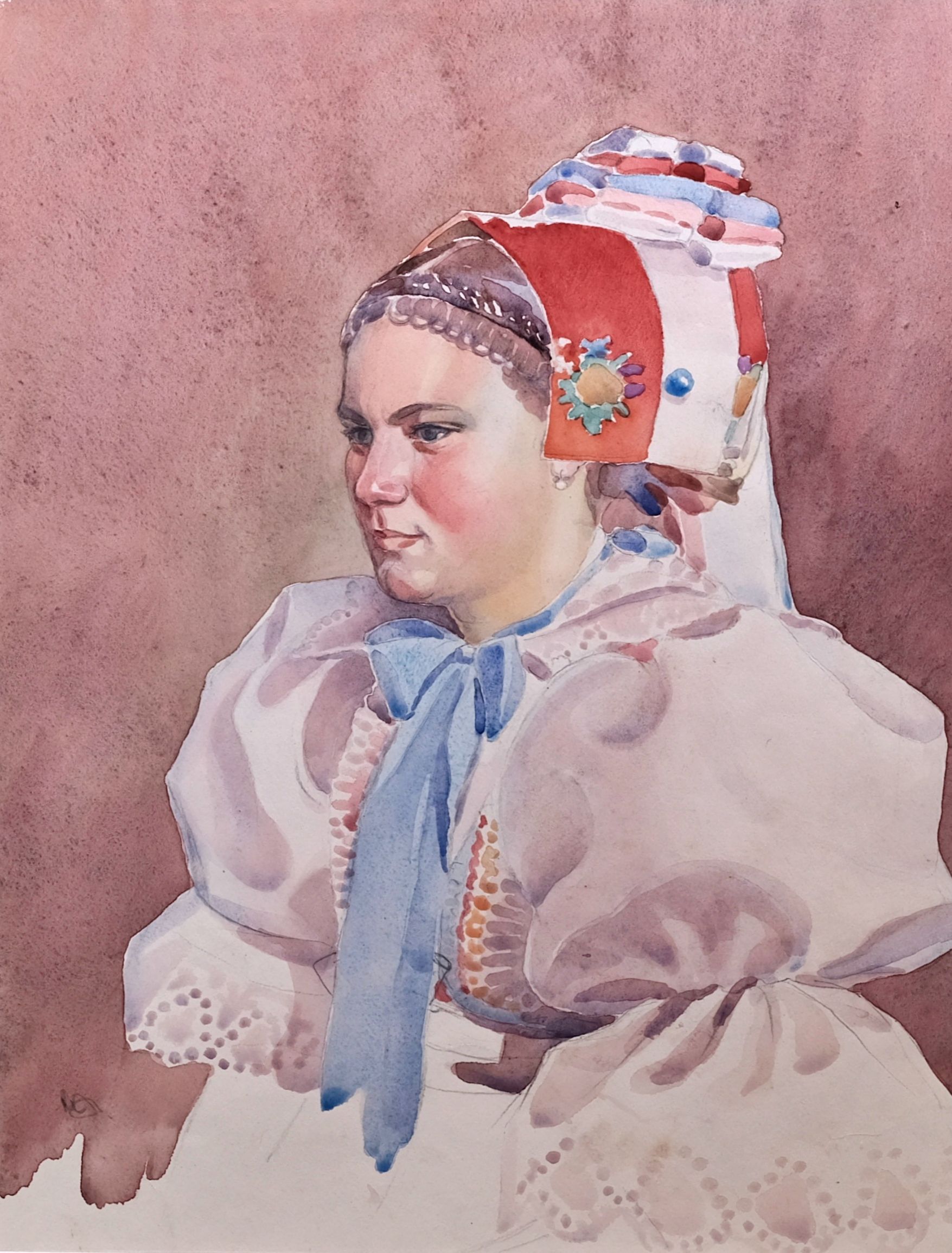 Karel Božek – Děvče v kokeši II.