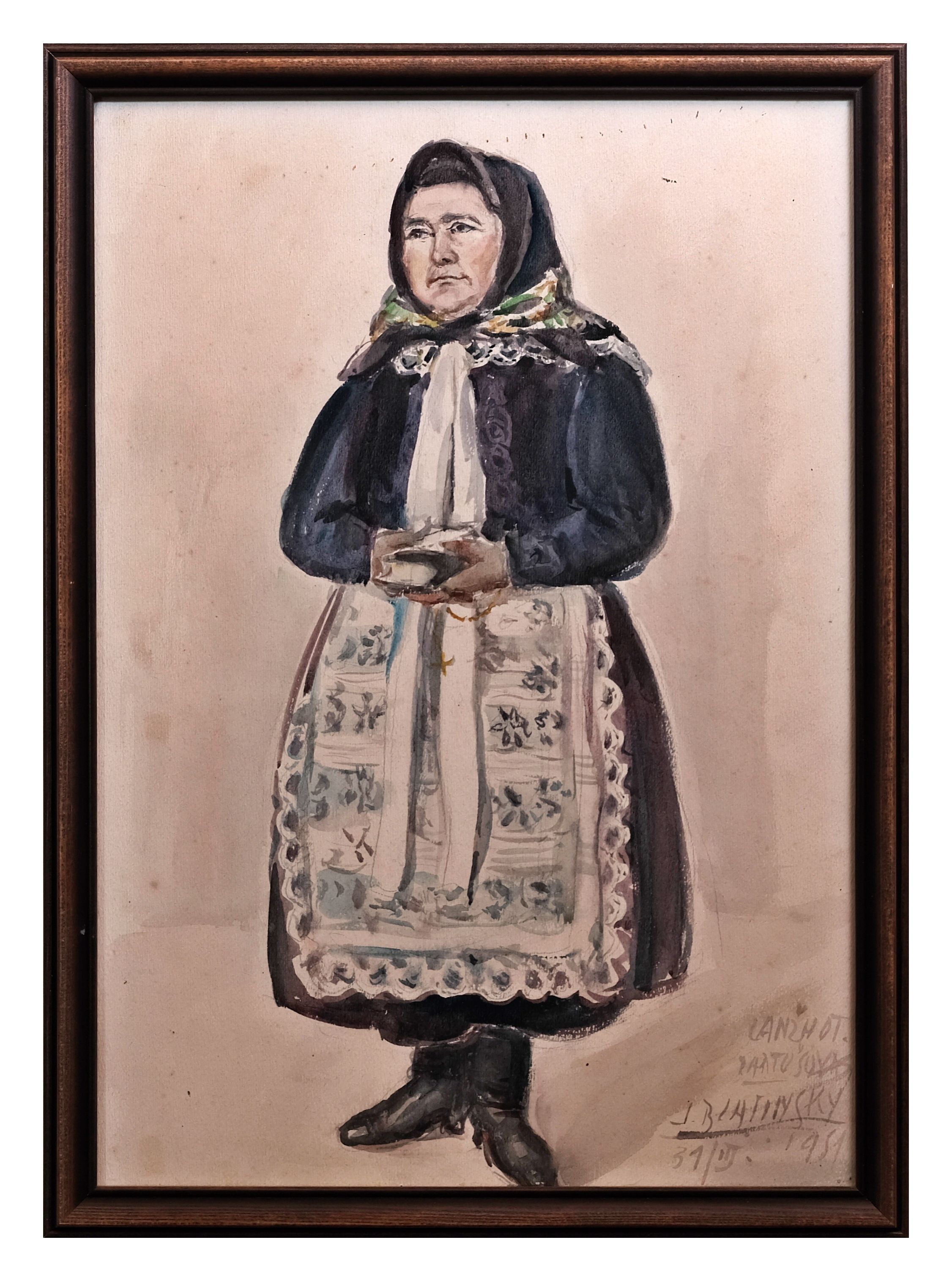 Josef Korejz Blatinský – Bartošová z Lanžhota ve fěrtochu