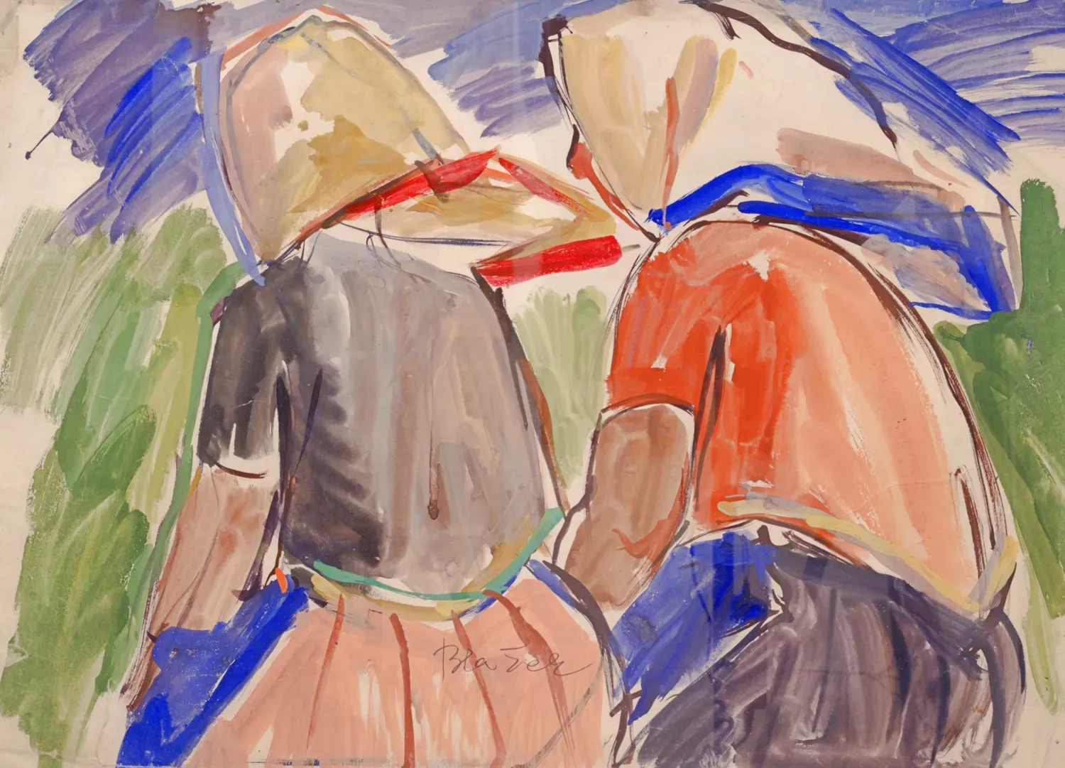 Jaroslav Blažek – Dvě ženy v létě