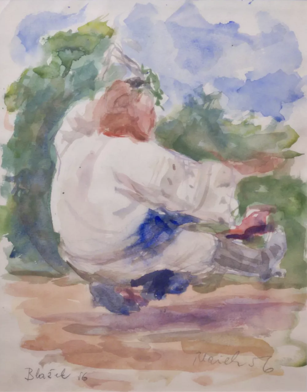 Jaroslav Blažek – Studie tance - Válaný