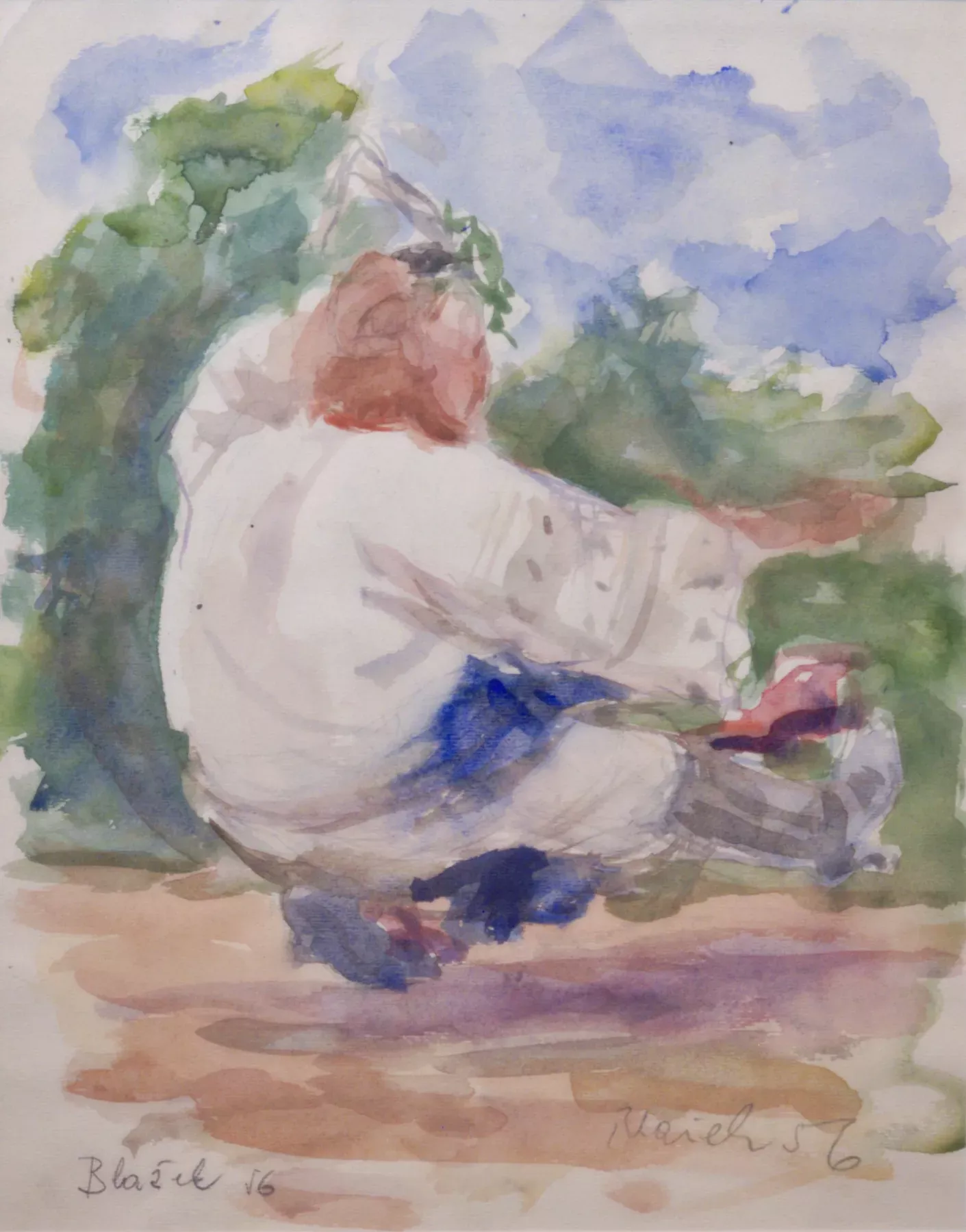 Jaroslav Blažek – Studie tance - Válaný