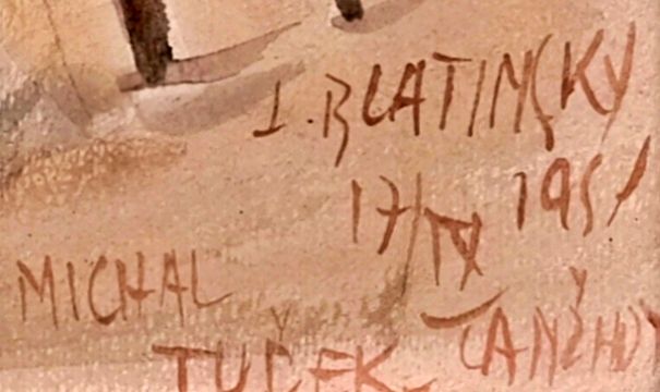 Josef Korejz Blatinský – Michal Tuček z Lanžhota