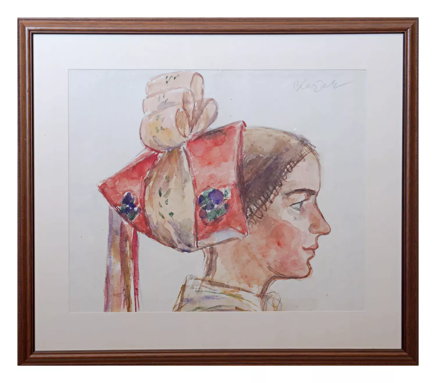 Jaroslav Blažek – Děvče v rožkách