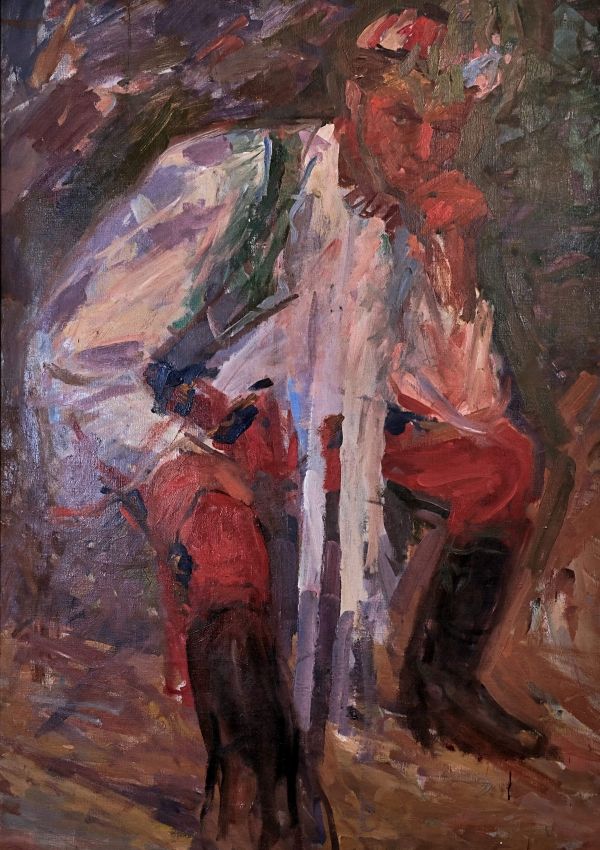 Jaroslav Blažek – Sedící šohaj