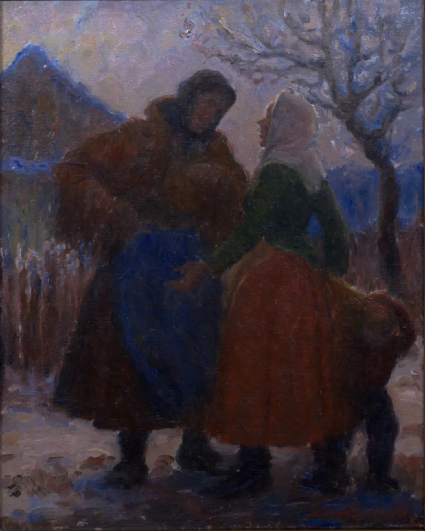 Josef Konečný „Žar“ – Klevetnice v zimě