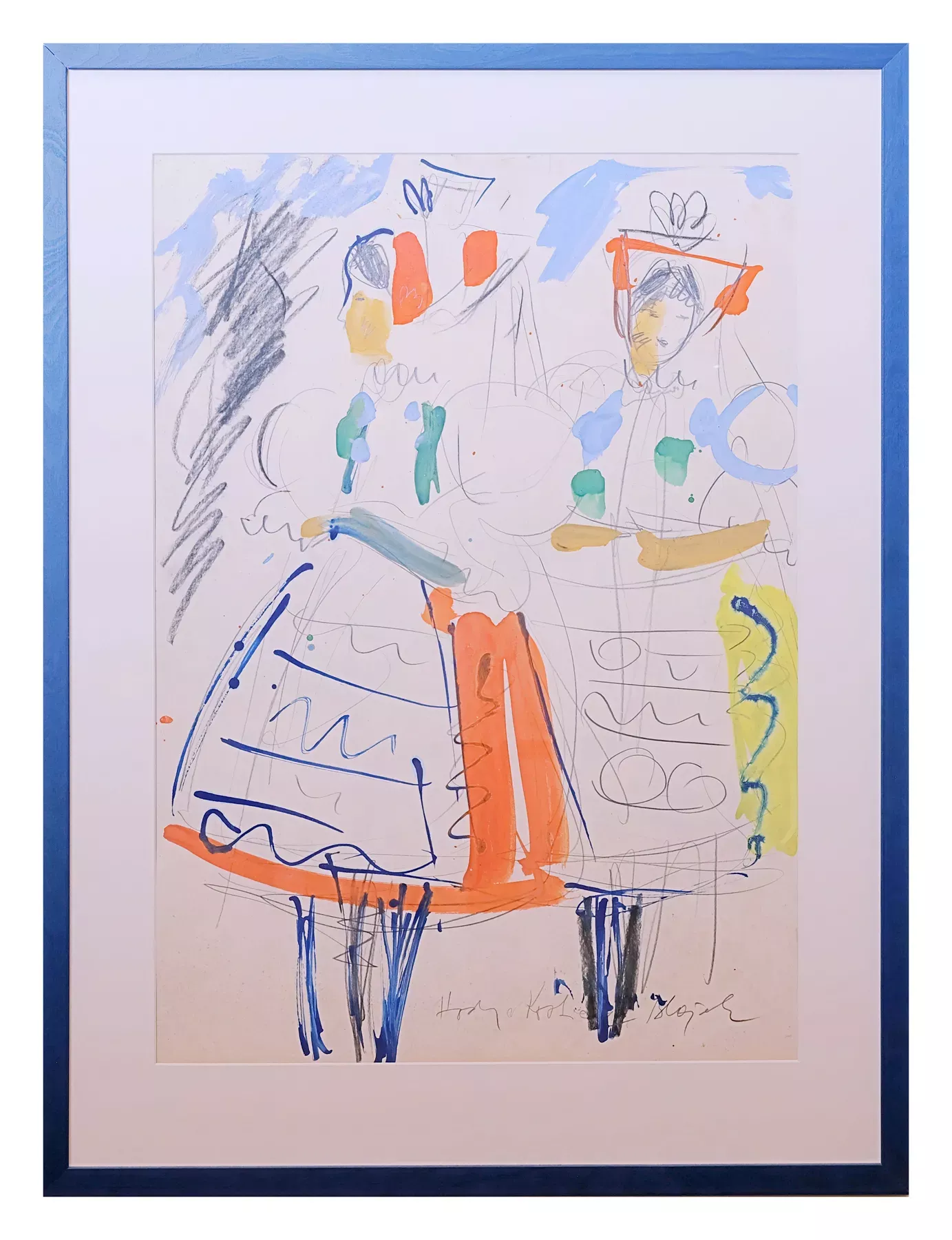 Jaroslav Blažek – Dvě děvčice – Hody v Kosticích