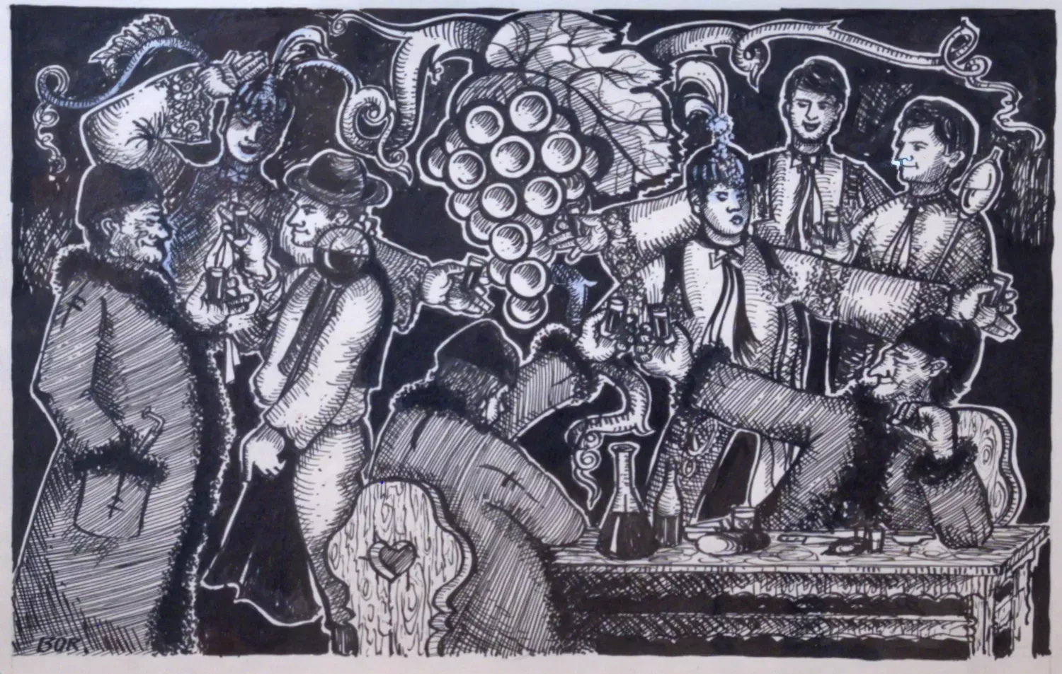 Bohumil Bortlík – Ve sklípku