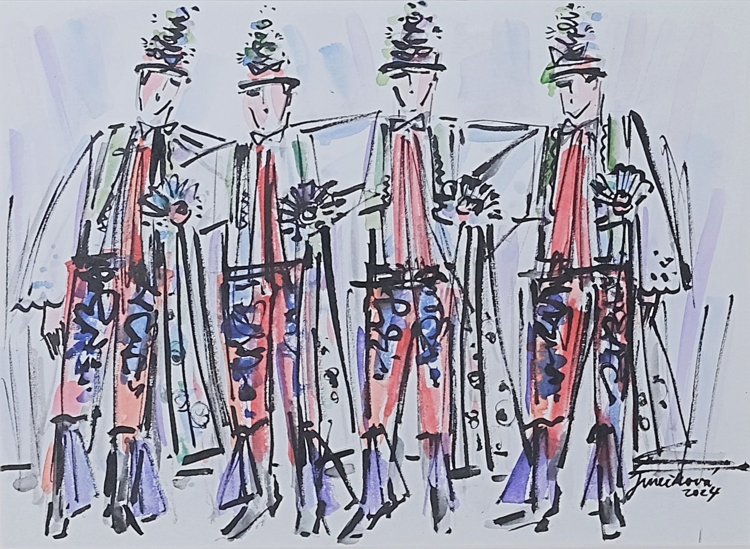 Lenka Jurečková – Před muzikú verbuňk chasa stójí