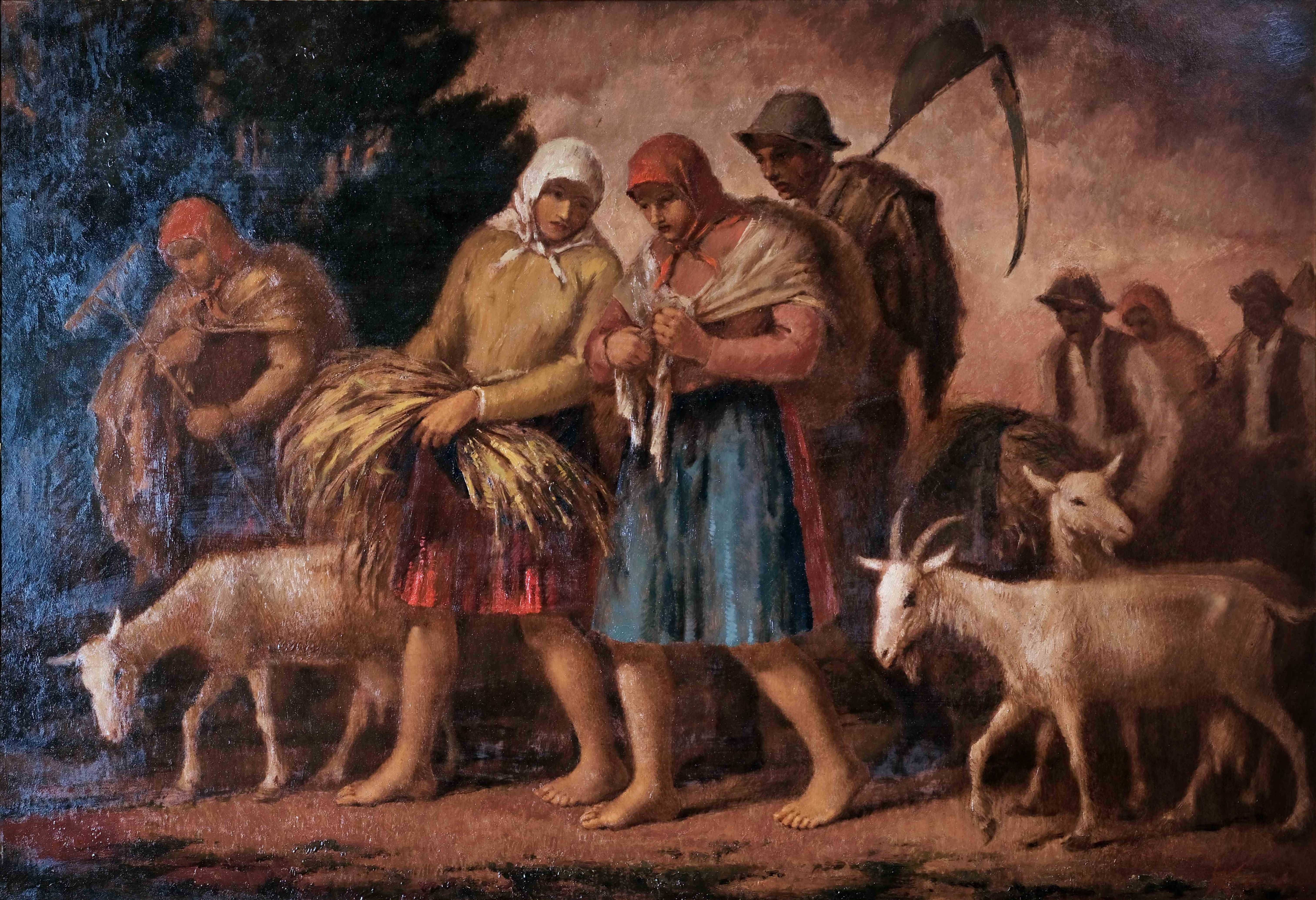 Hubert Kovařík – O žních na Podluží