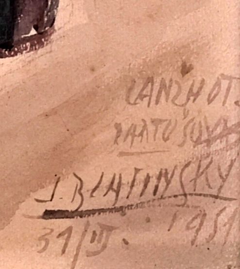 Josef Korejz Blatinský – Bartošová z Lanžhota ve fěrtochu