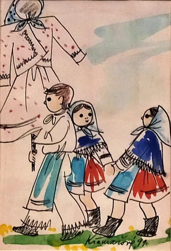 Růžena Krčmářová – Vynášení Moreny