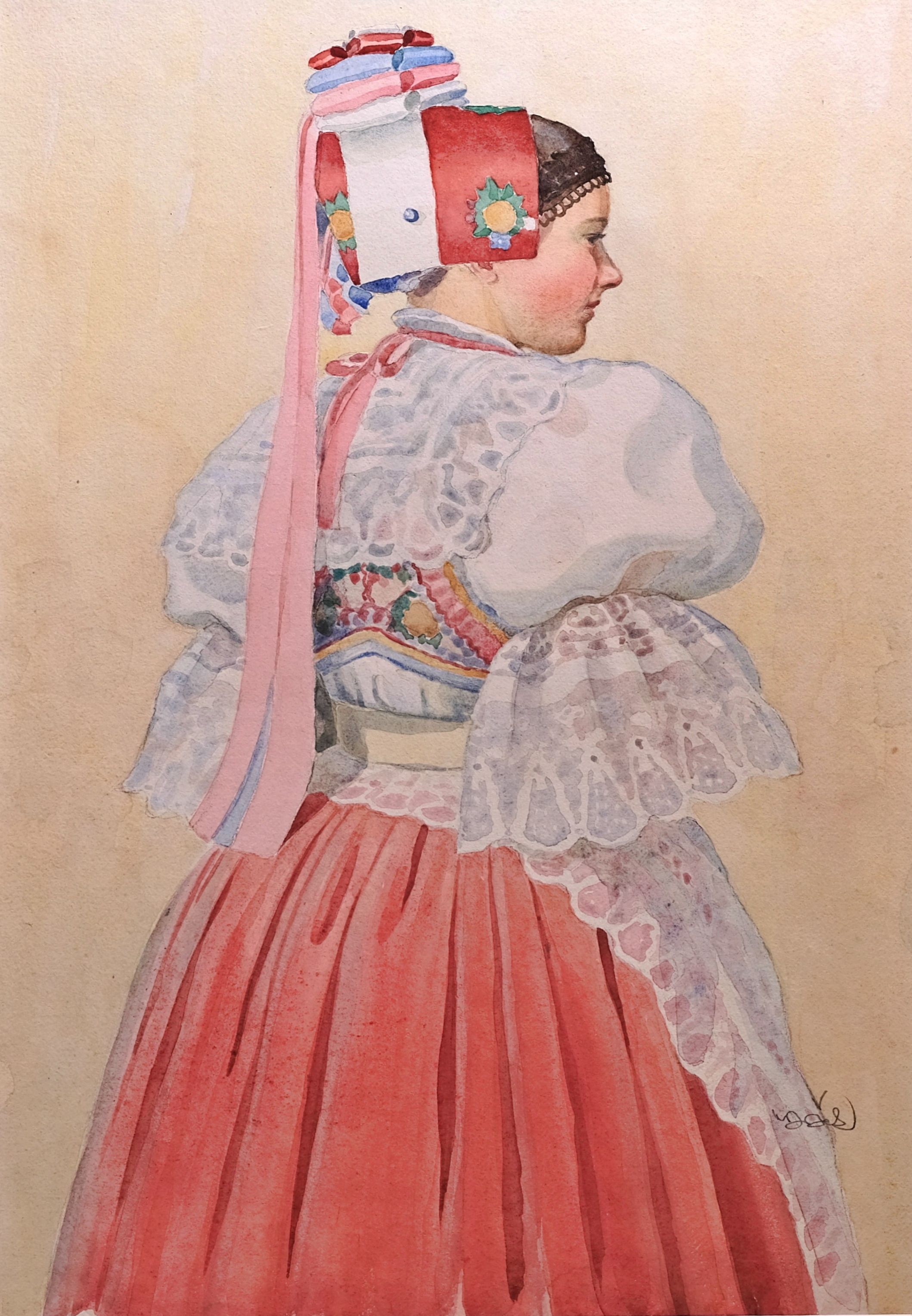 Karel Božek – Děvče v kokeši I.