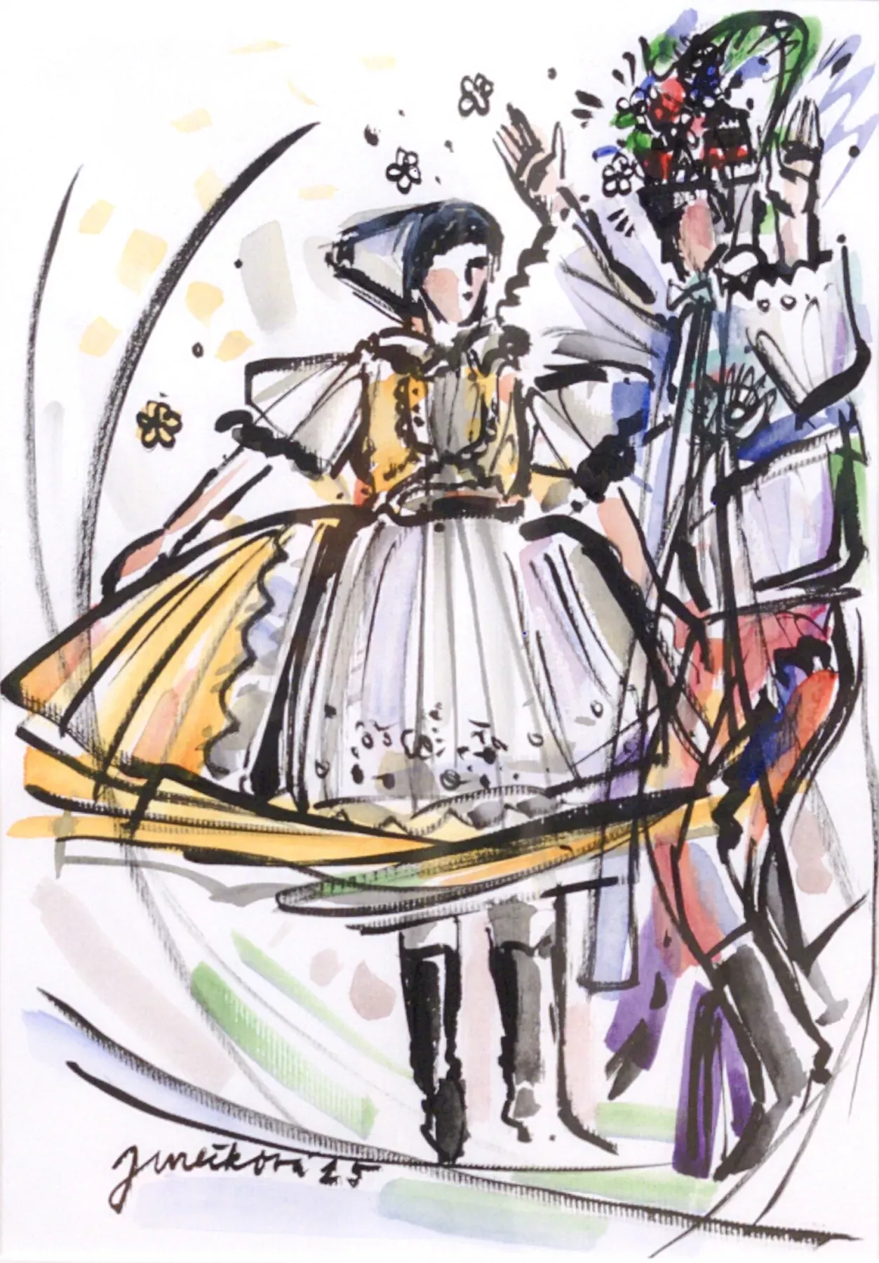 Lenka Jurečková – Studie Podlužácká svatba 7