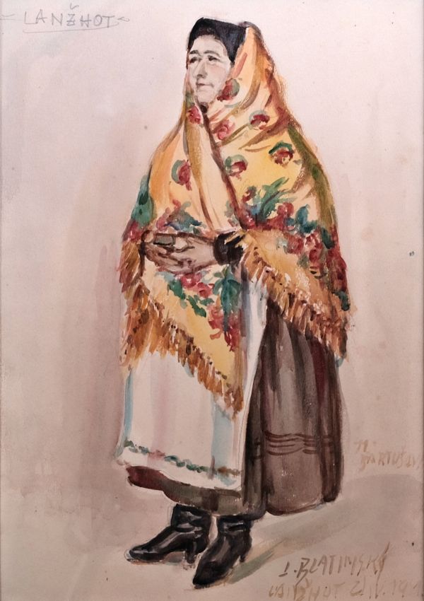 Josef Korejz Blatinský – Bartošová z Lanžhota ve vlňáku