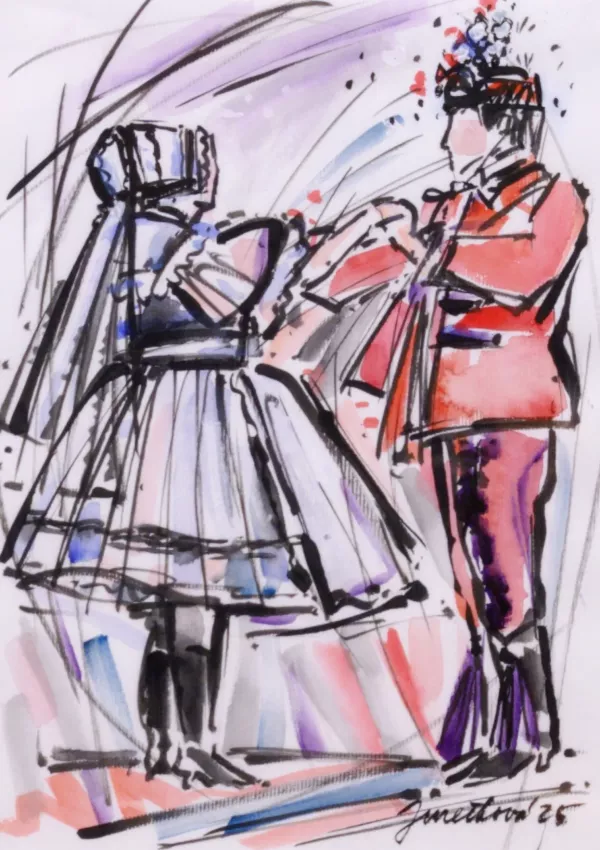 Lenka Jurečková – Studie Podlužácká svatba 12