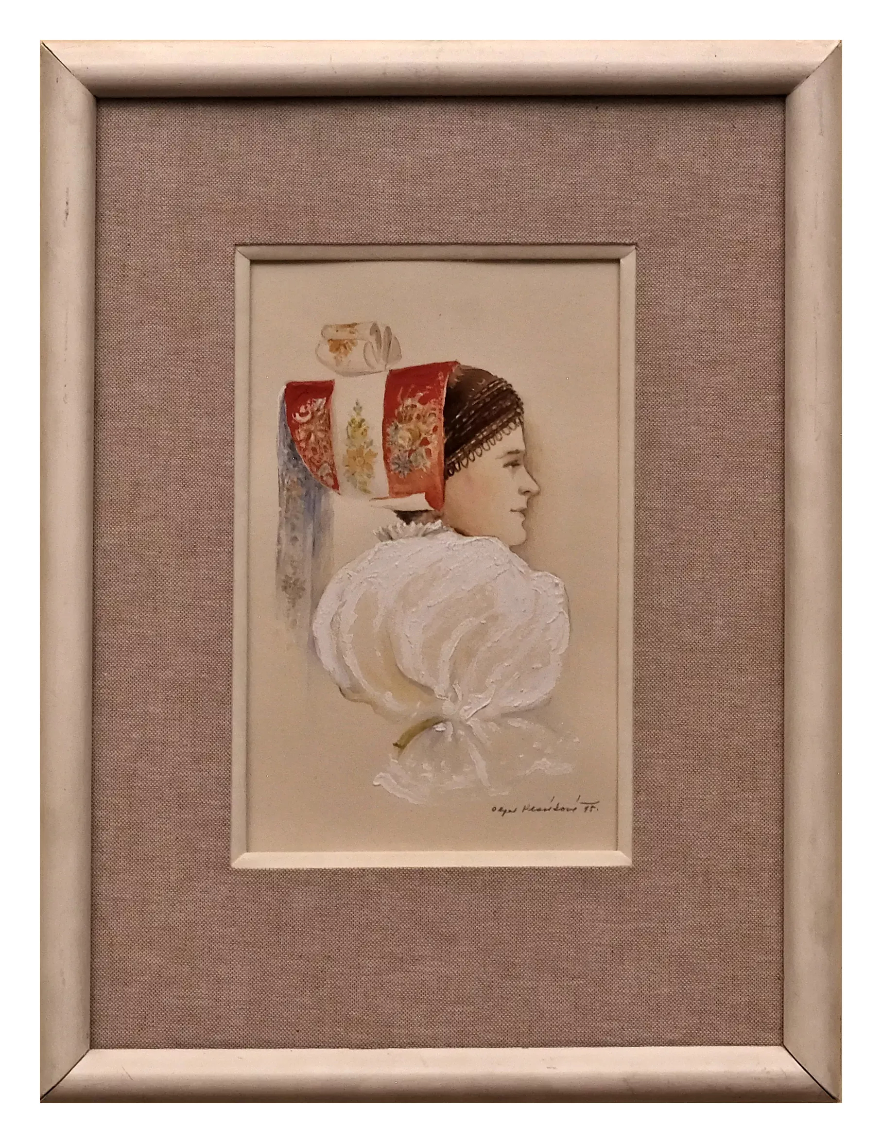 Olga Vlasáková – Děvče v rožkách
