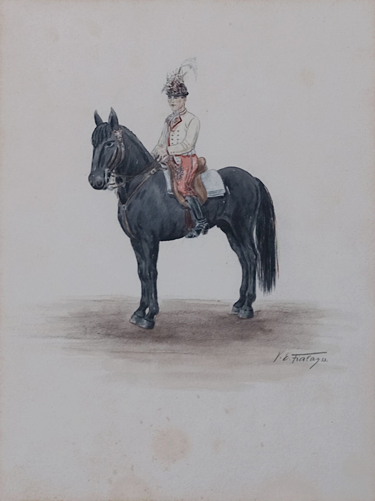 V. A. Fialay – Legrút na koni