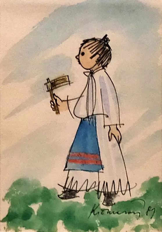 Růžena Krčmářová – Velký hrkač