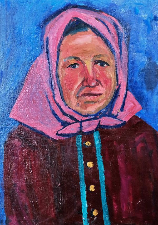 Jaroslav Blažek – Žena ve fialové