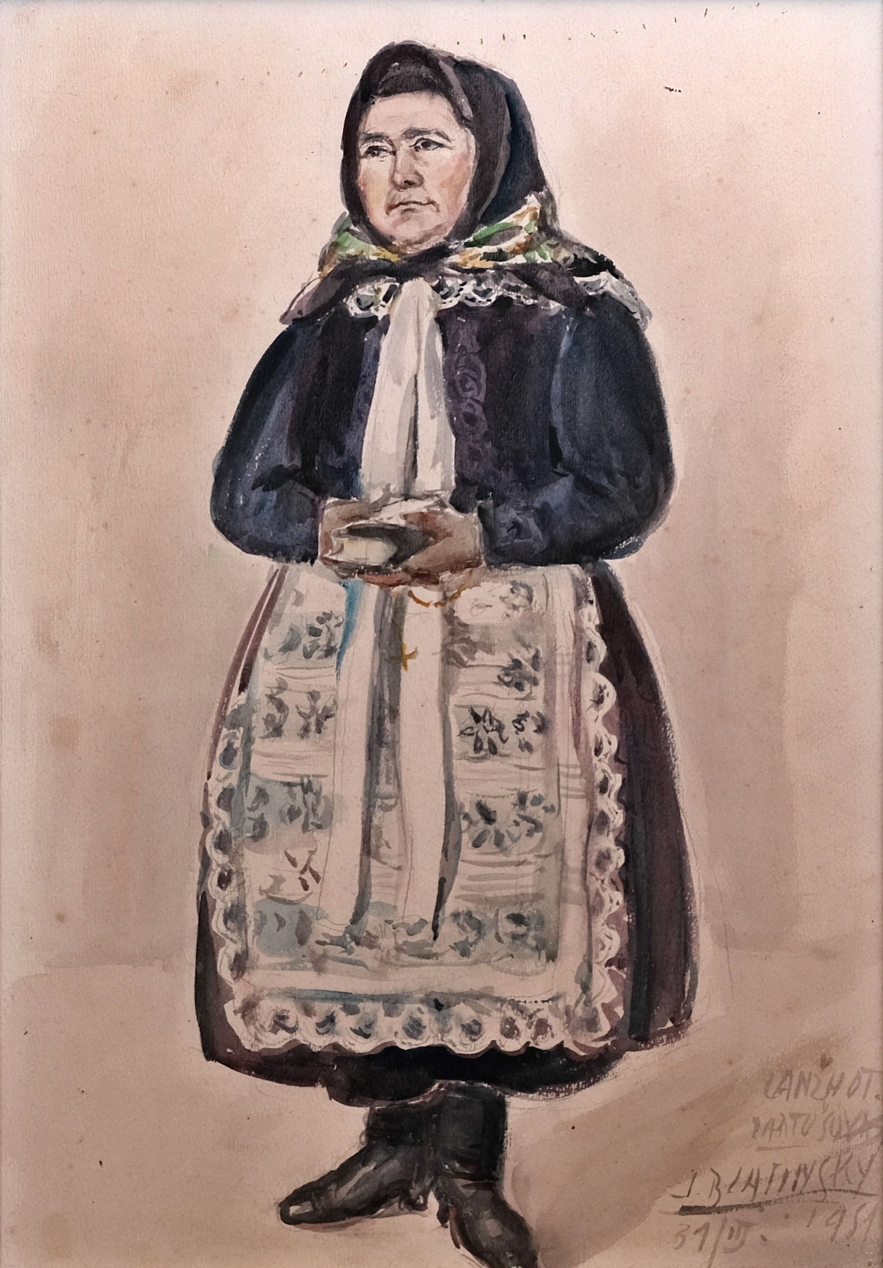 Josef Korejz Blatinský – Bartošová z Lanžhota ve fěrtochu