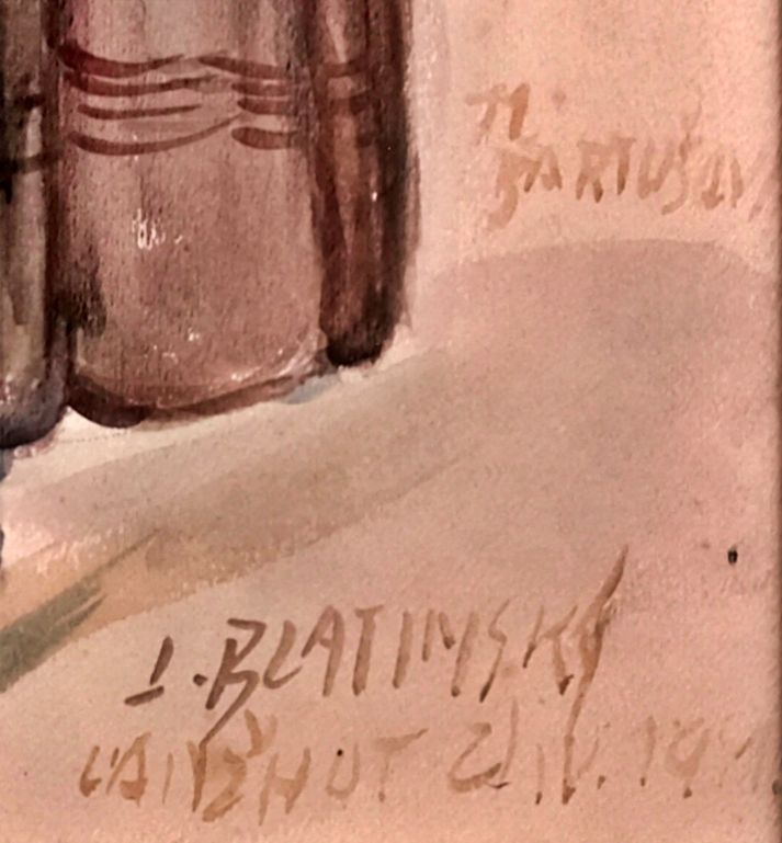 Josef Korejz Blatinský – Bartošová z Lanžhota ve vlňáku