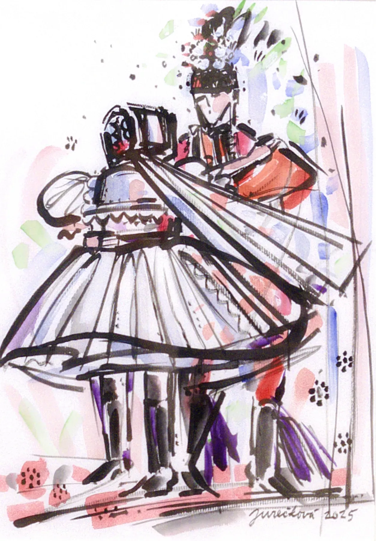 Lenka Jurečková – Studie Podlužácká svatba 13