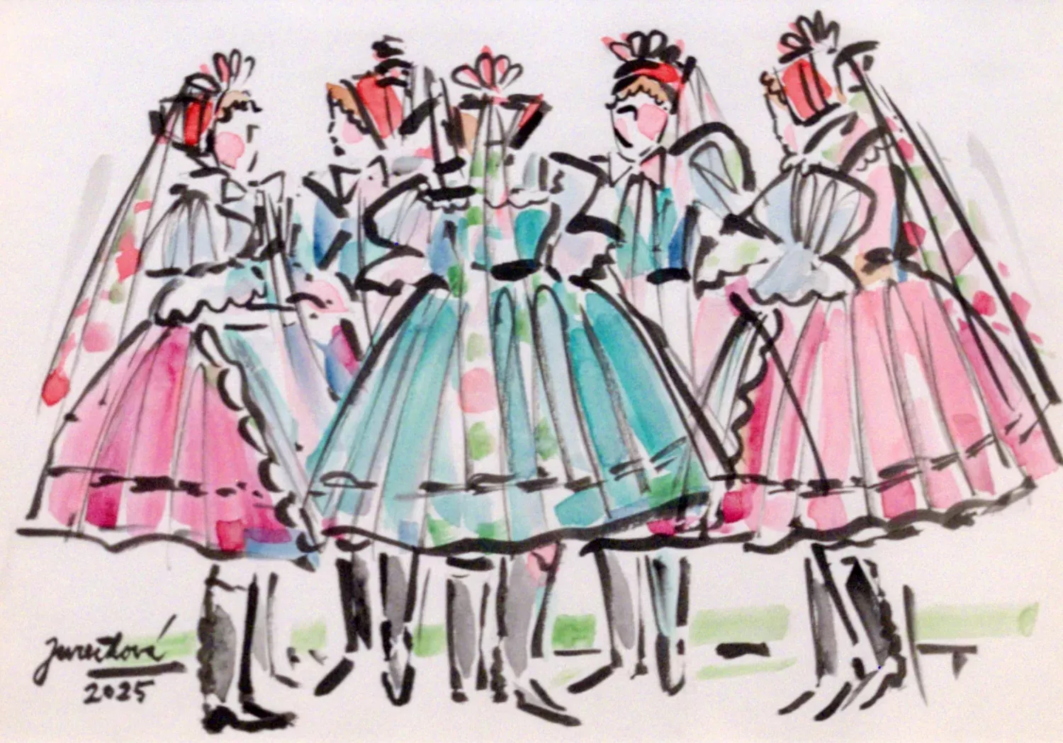 Lenka Jurečková – Studie Podlužácká svatba 5