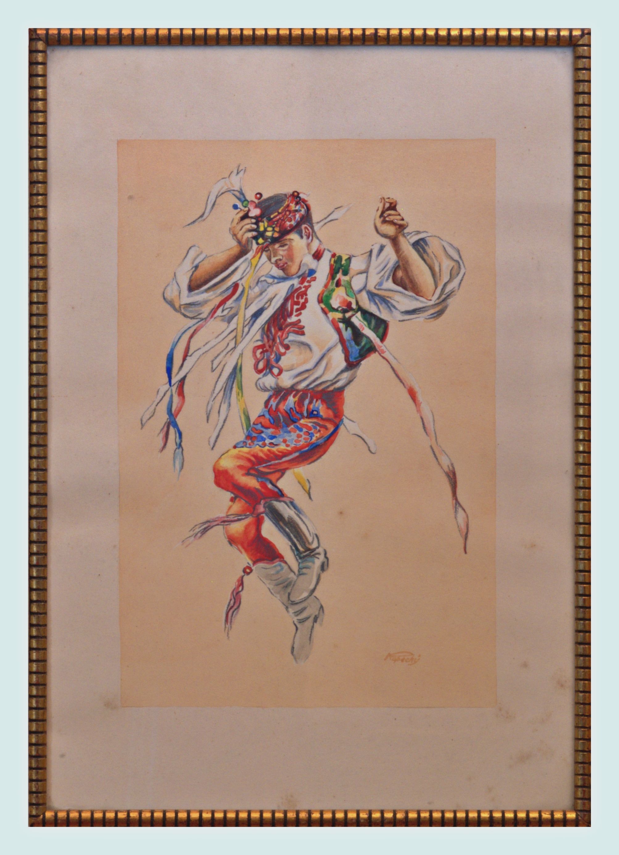 Signatura nerozluštěna – Kopie obrazu J. Uprky Hošije