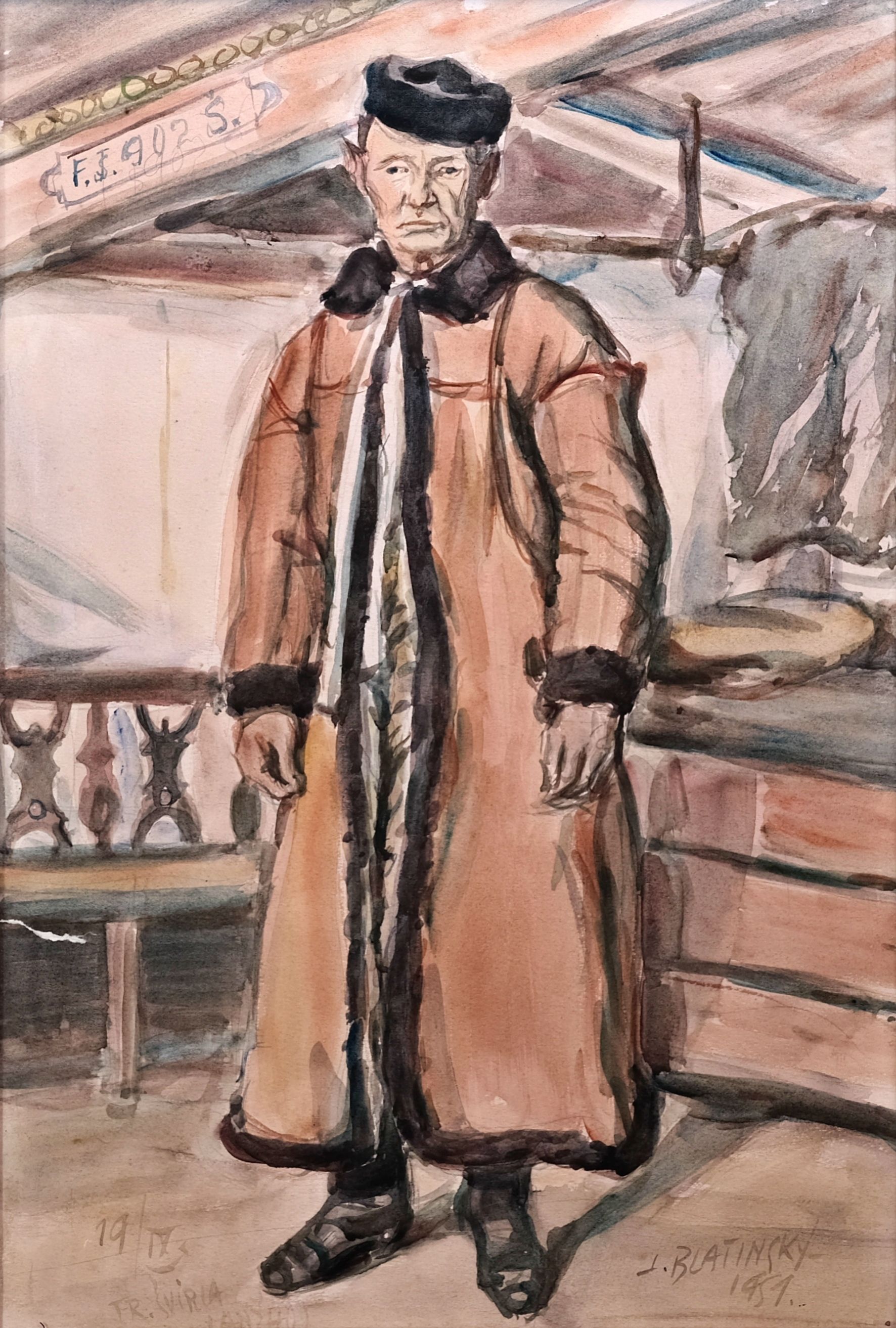 Josef Korejz Blatinský – František Švirga z Lanžhota