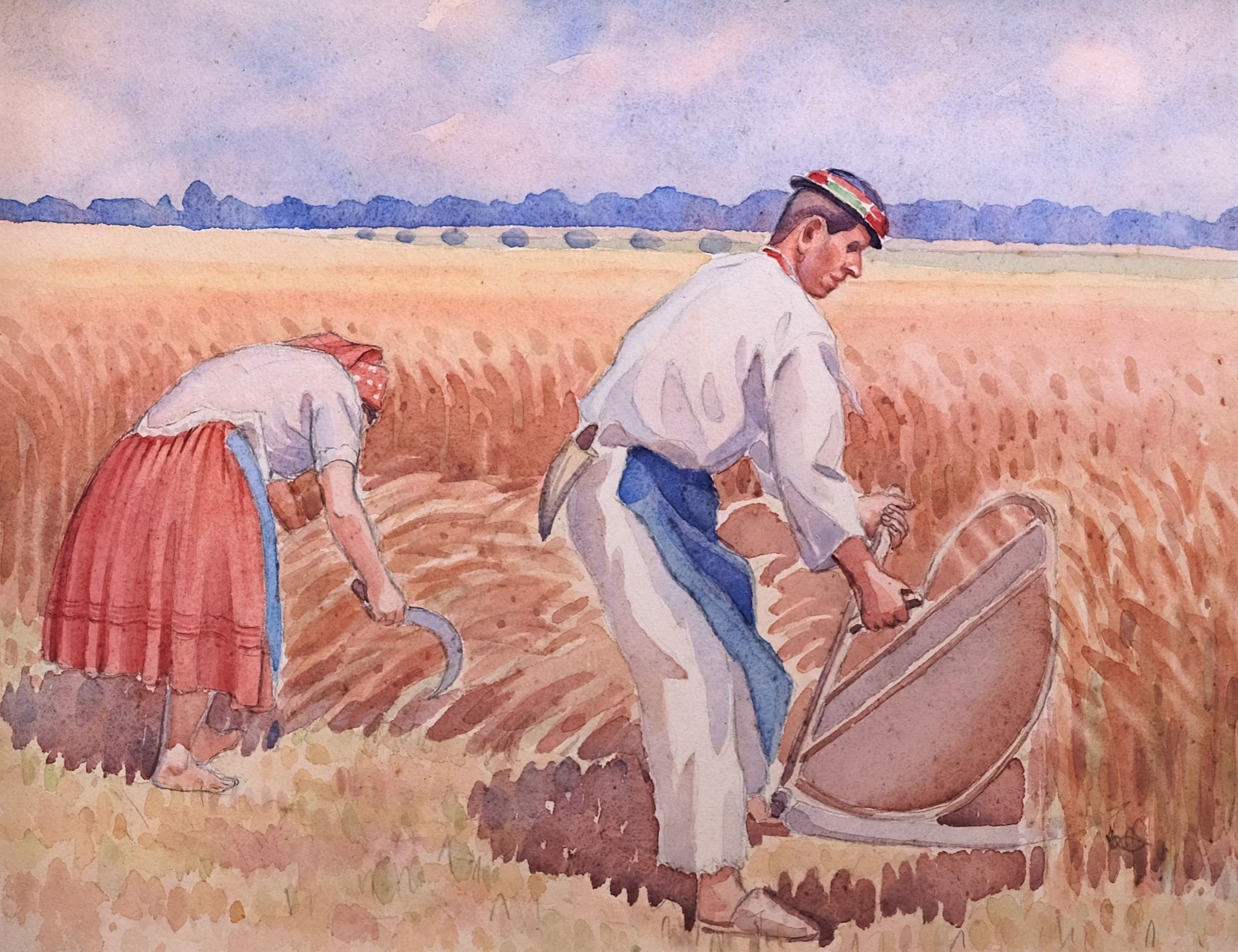 Karel Božek – Žně