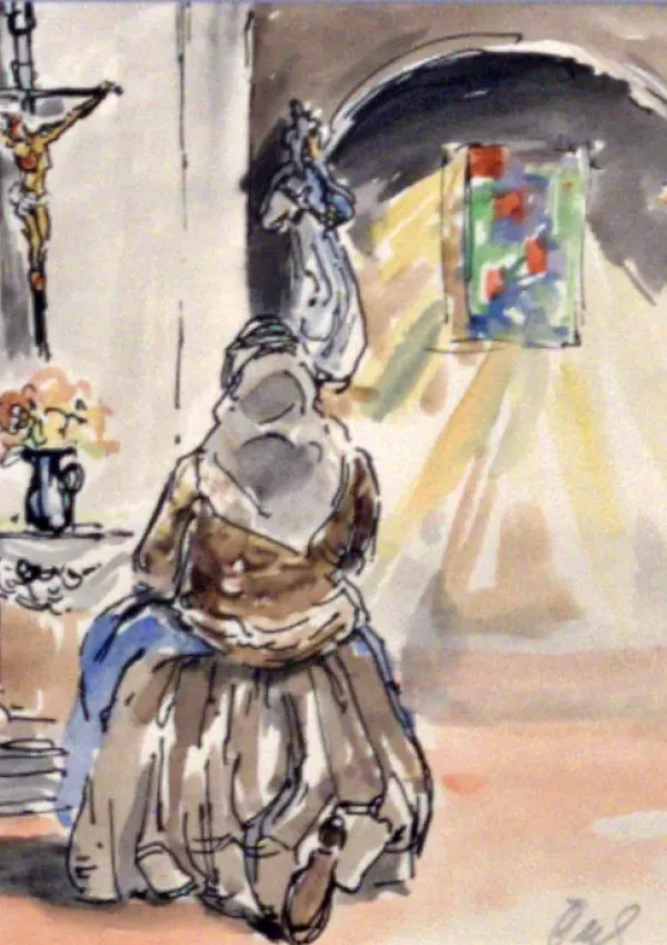 Vilém Čech – Modlitba