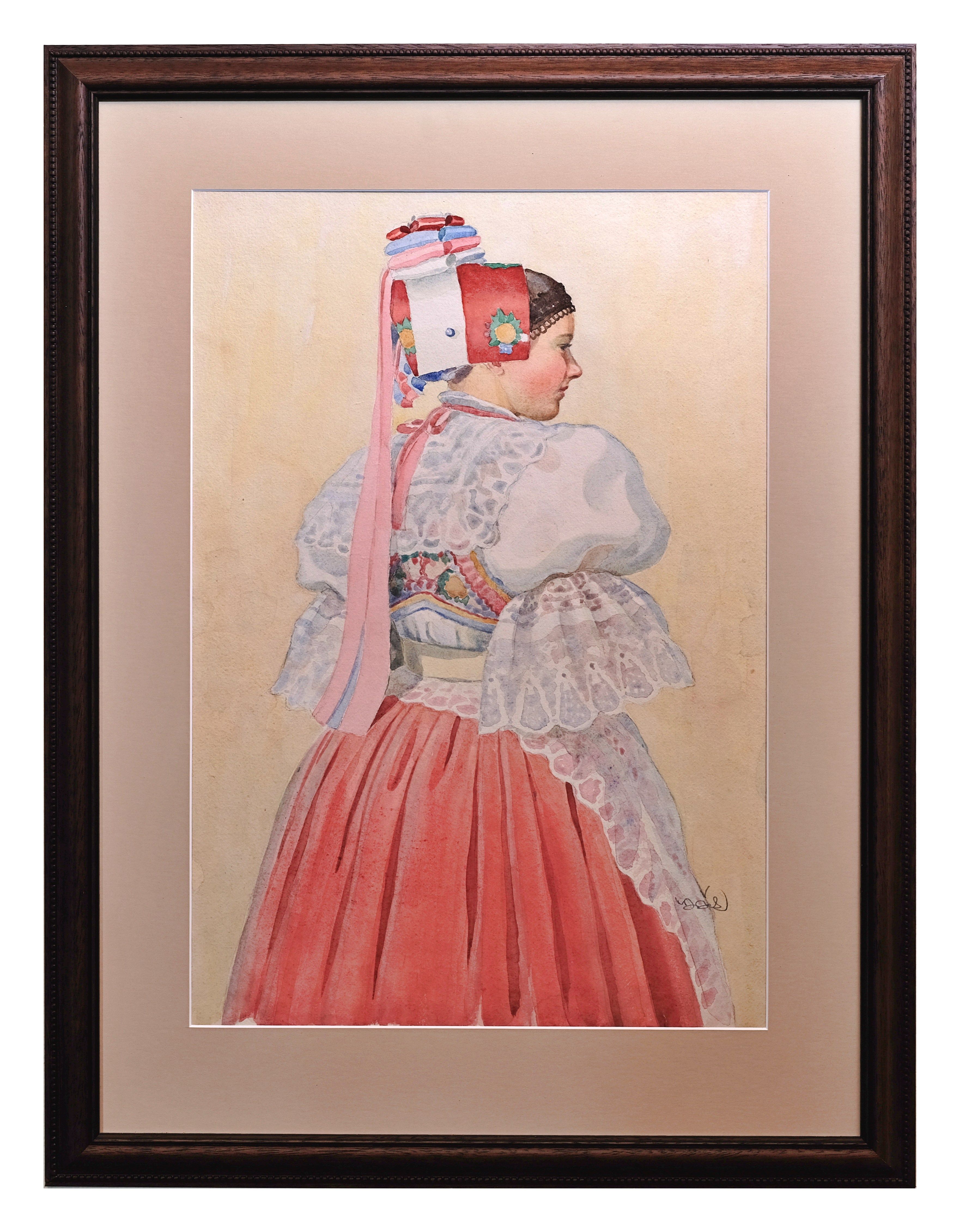 Karel Božek – Děvče v kokeši I.