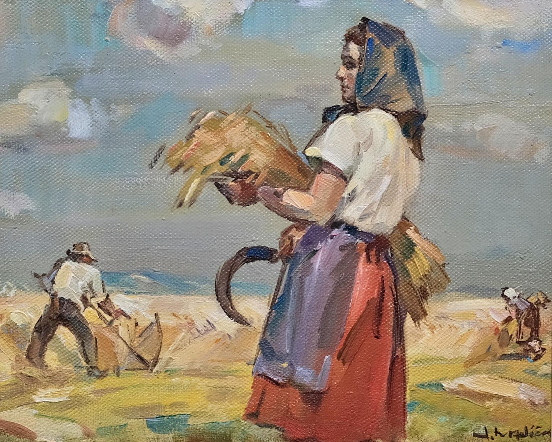 František Hoplíček – Ve žních